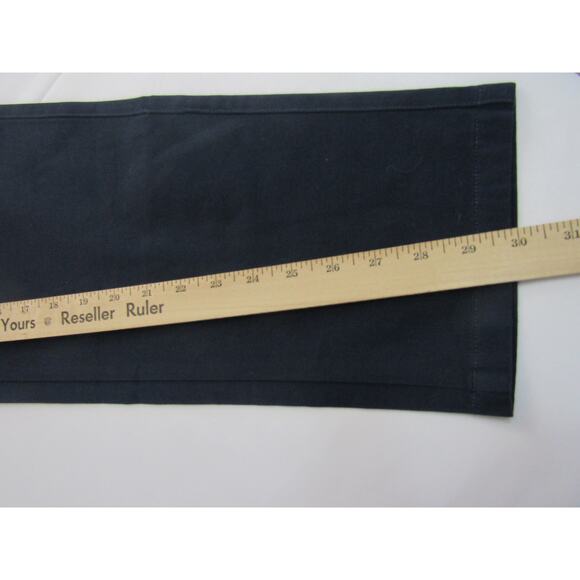 Everlane Navy Blue Straight Leg Flat Front Pants Men's 35x30" Neutral Minimal - Picture 7 of 9